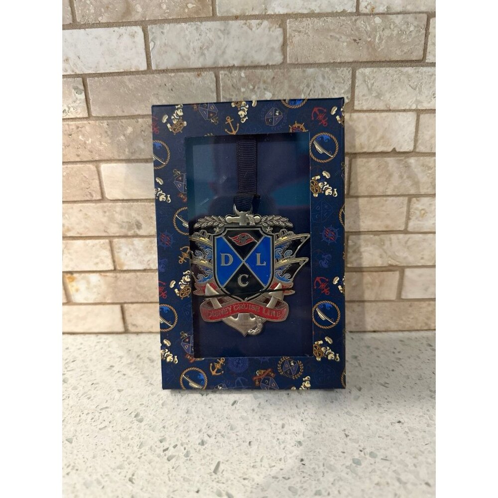 Disney Cruise Line 2019 Crest Ornament Boxed‎